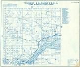 Township 6 N., Range 2 E., Lewis River, Ariel, Lake Merwin, Cowlitz County 1956